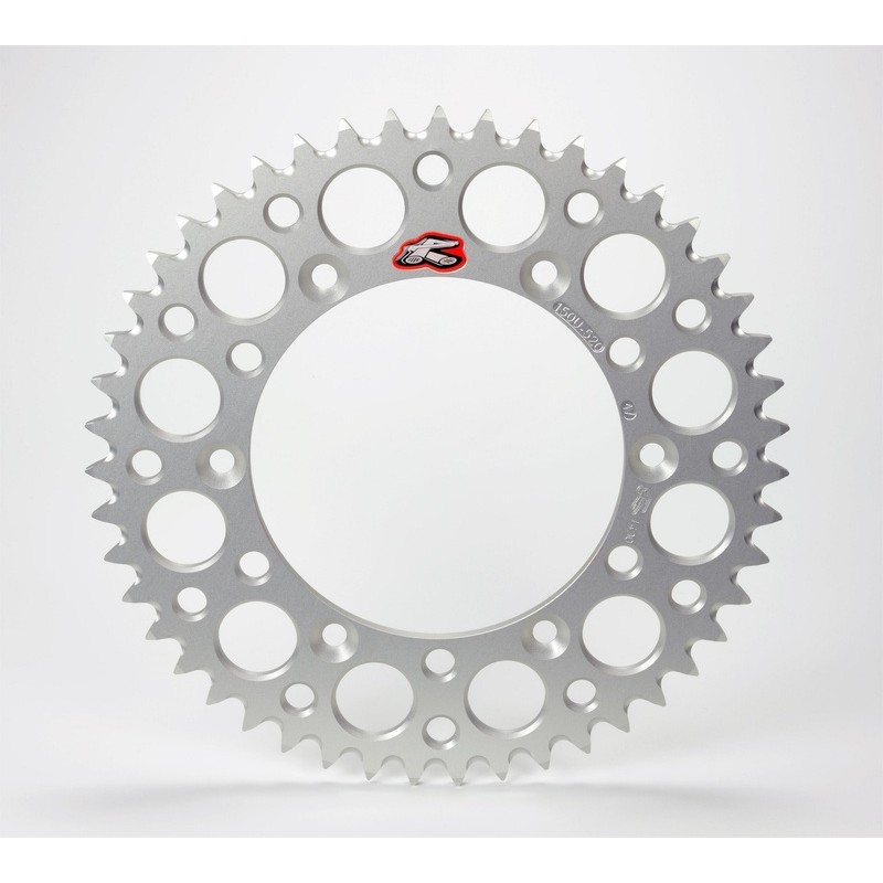 Corona RENTHAL aluminio ultraligera autolimpiable 121U - Paso 420 - motoscamaralweb.com Corona RENTHAL aluminio ultraligera autolimpiable 121U - Paso 420 - motoscamaralweb.com