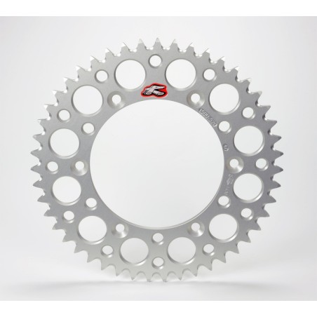 Corona RENTHAL aluminio ultraligera autolimpiable 121U - Paso 420 - motoscamaralweb.com