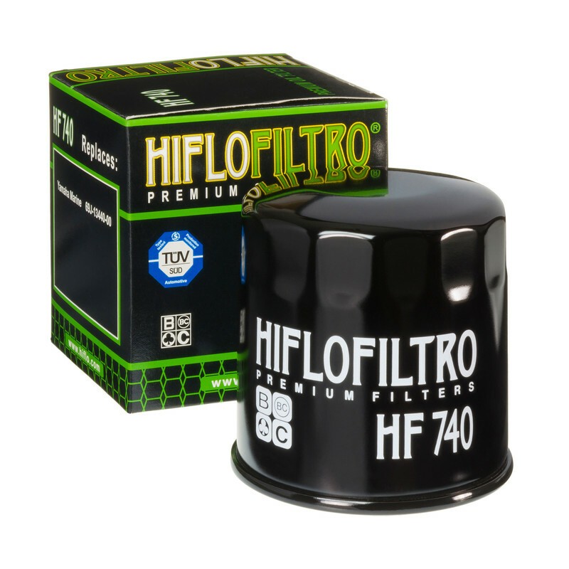 Filtro de aceite HIFLOFILTRO - HF740 - motoscamaralweb.com Filtro de aceite HIFLOFILTRO - HF740 - motoscamaralweb.com