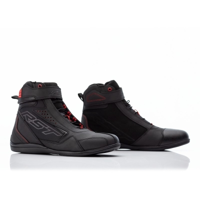 Botas de mujer RST FRONTIER Negro/Rojo . 37/UK4 - motoscamaralweb.com