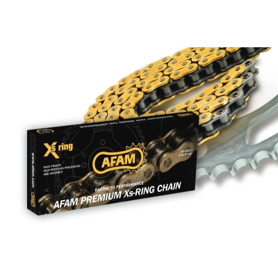 Cadena AFAM A520XSRG X-Ring - Paso 520 - motoscamaralweb.com