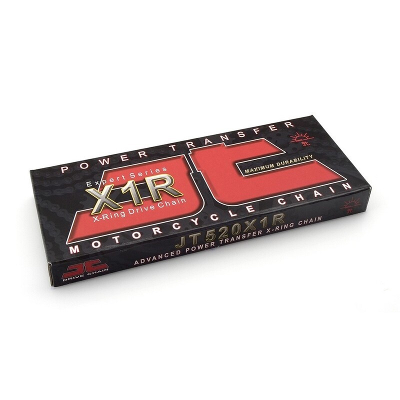 Cadena JT 520X1R3 con 96 eslabones negro - motoscamaralweb.com Cadena JT 520X1R3 con 96 eslabones negro - motoscamaralweb.com