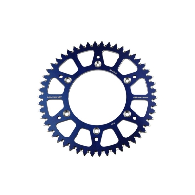 Corona de aluminio SCAR ultraligera autolimpiable - 520 - motoscamaralweb.com