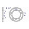 Corona AFAM aluminio 15605 - Paso 520 - motoscamaralweb.com
