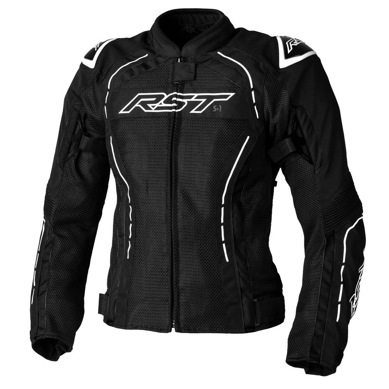 Chaqueta Textil Perforada (Mujer) RST S-1 MESH CE Blanco. Talla 14/L - motoscamaralweb.com Chaqueta Textil Perforada (Mujer) RST S-1 MESH CE Blanco. Talla 14/L - motoscamaralweb.com