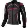 Chaqueta de Piel (Mujer) RST S-1 CE Rosa Flúor. Talla 10/S - motoscamaralweb.com