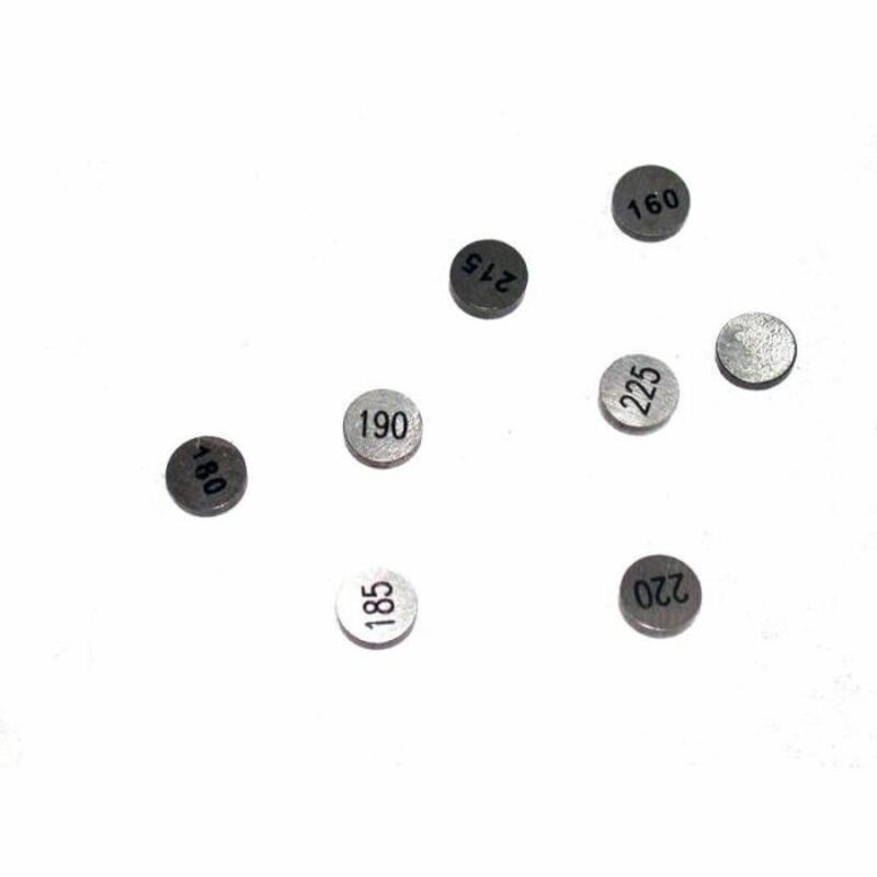 2 pastillas de reglaje Ø25X2.85 - motoscamaralweb.com 2 pastillas de reglaje Ø25X2.85 - motoscamaralweb.com