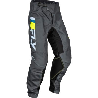 Pantalón FLY RACING Kinetic Prix - Ice Grey / Antracita / Hi-Vis - motoscamaralweb.com
