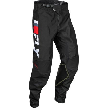 Pantalón FLY RACING Kinetic Prix - Rojo / Gris / Blanco - motoscamaralweb.com