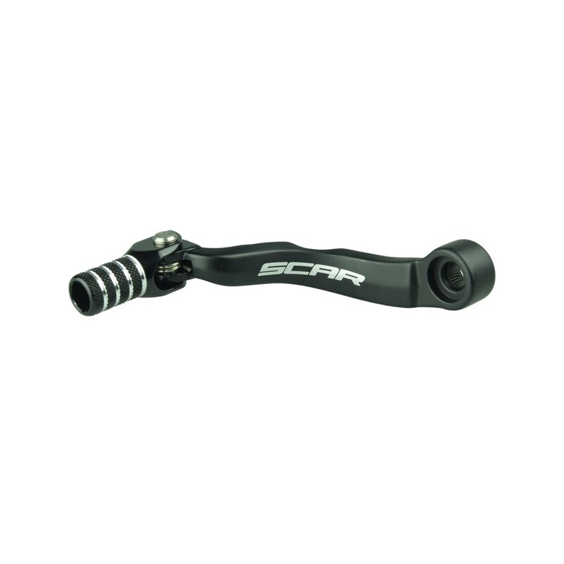 Pedal de cambio SCAR - Negro / Puntera negra - motoscamaralweb.com Pedal de cambio SCAR - Negro / Puntera negra - motoscamaralweb.com