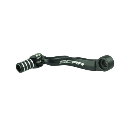 Pedal de cambio SCAR - Negro / Puntera negra - motoscamaralweb.com