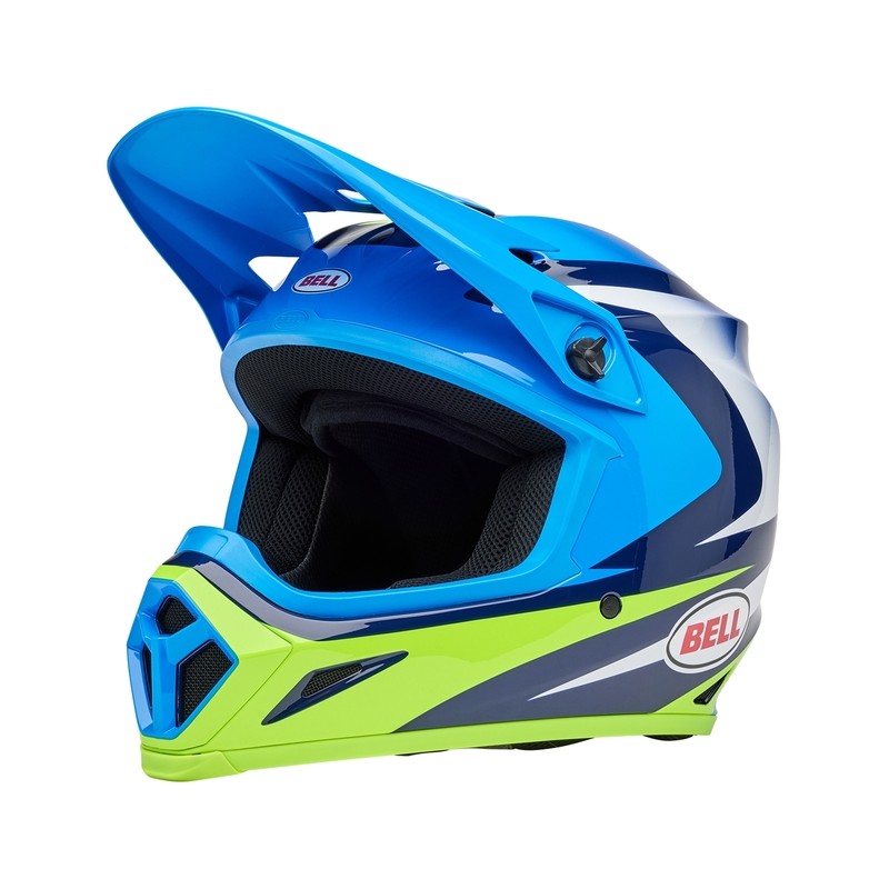 Casco BELL MX-9 Mips - Jackal Gloss Blue/Hi-Viz Yellow - motoscamaralweb.com Casco BELL MX-9 Mips - Jackal Gloss Blue/Hi-Viz Yellow - motoscamaralweb.com