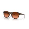 Gafas de sol OAKLEY Latch Lentes Prizm Brown Gradient - Montura Matte Brown Tortoise - motoscamaralweb.com