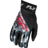 Guantes FLY RACING Pro Lite Kryptek - Negro / Rojo / Gris - motoscamaralweb.com