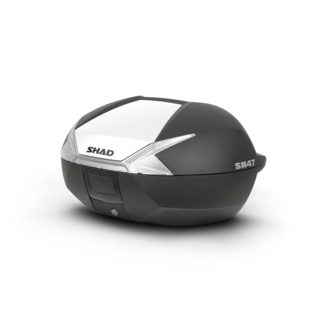Tapa SHAD color blanco SH47 - motoscamaralweb.com