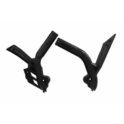 Protector de Chasis Bi-Material RACETECH Negro - motoscamaralweb.com