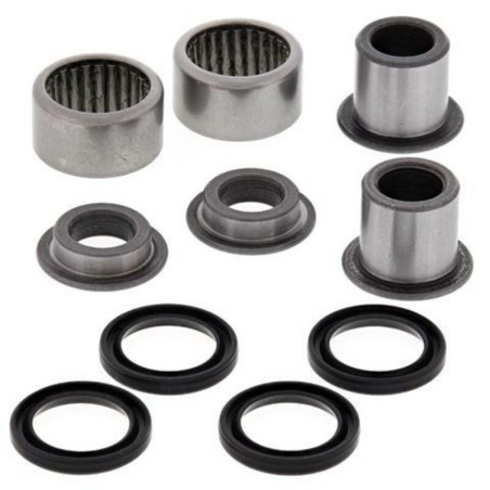 Kit reparacion de cojinetes amortiguador delantero inferior y superior ALL BALLS Suzuki LT-R450 - motoscamaralweb.com