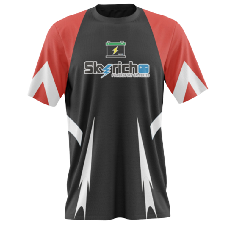 Camiseta SKYRICH Powersport Batteries - motoscamaralweb.com Camiseta SKYRICH Powersport Batteries - motoscamaralweb.com