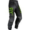 Pantalón infantil FLY RACING Kinetic Prodigy - Antracita / Verde Neón / True Blue - motoscamaralweb.com