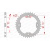 Corona AFAM acero estándar 14412 - Paso 520 - motoscamaralweb.com
