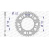 Corona AFAM aluminio ultraligera autolimpiable 72101 - Paso 420 - motoscamaralweb.com