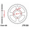 Corona JT SPROCKETS acero estándar 838 - Paso 428 - motoscamaralweb.com