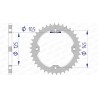 Corona AFAM aluminio 13407 - Paso 520 - motoscamaralweb.com