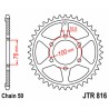 Corona JT SPROCKETS acero estándar 816 - Paso 530 - motoscamaralweb.com