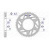 Corona AFAM aluminio 13813 - Paso 530 - motoscamaralweb.com