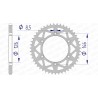 Corona AFAM aluminio 15203 - Paso 520 - motoscamaralweb.com