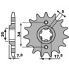 Piñón PBR acero estándar 279 - 520 - motoscamaralweb.com