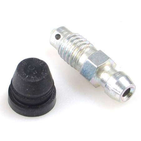 Tornillo de sangrado Brembo M18x1.25 con tapón - motoscamaralweb.com