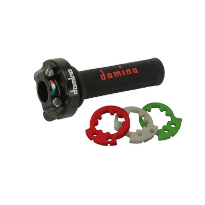 Acelerador DOMINO XM2 con puños- motoscamaralweb.com