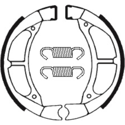 Zapatas de freno Tecnium BA182 - motoscamaralweb.com
