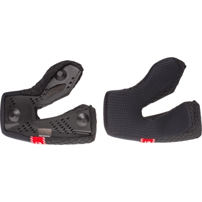 Carrilleras BELL MOTO-10 40mm. Negro - motoscamaralweb.com