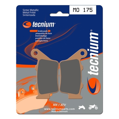 Pastillas de freno Tecnium MO175 Sinterizadas - motoscamaralweb.com