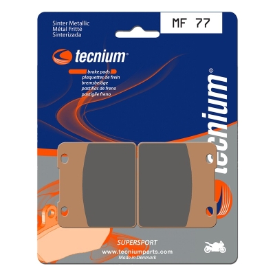 Pastillas de freno Tecnium MF77 Sinterizadas - motoscamaralweb.com