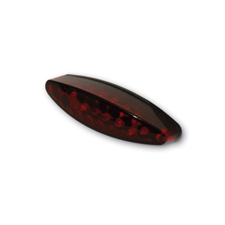 Piloto trasero LED HIGHSIDER Little Number1 (con luz de matrícula) - motoscamaralweb.com