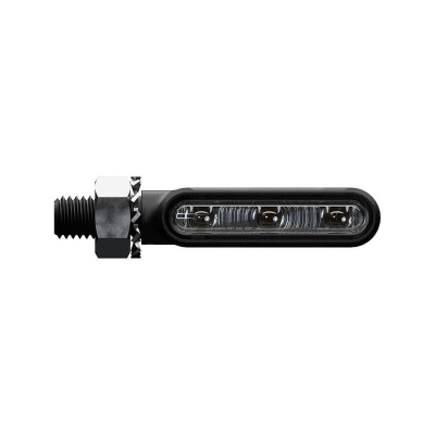 Intermitente LED HIGHSIDER pro Esagano-RS - cristal ahumado - homologado E - par - motoscamaralweb.com