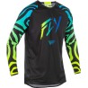 Camiseta FLY RACING Evolution DST S.E. Zen - Negro / Azul / Hi-Vis - motoscamaralweb.com