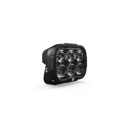 Luz de carretera DENALI DL6 Hybrid Driving - Lente blanca - motoscamaralweb.com