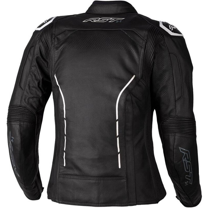 Chaqueta de Piel (Mujer) RST S-1 CE Blanco. Talla 14/L - motoscamaralweb.com Chaqueta de Piel (Mujer) RST S-1 CE Blanco. Talla 14/L - motoscamaralweb.com