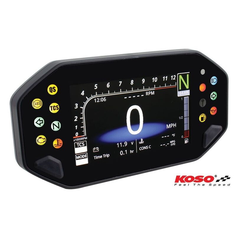 Marcador universal multifunción KOSO RX-4 Unlimited - motoscamaralweb.com Marcador universal multifunción KOSO RX-4 Unlimited - motoscamaralweb.com