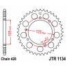 Corona JT SPROCKETS acero estándar 1134 - Paso 428 - motoscamaralweb.com