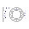 Corona AFAM aluminio ultraligera autolimpiable 17206 - Paso 520 - motoscamaralweb.com