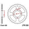 Corona JT 838 de acero con 37 dientes - motoscamaralweb.com