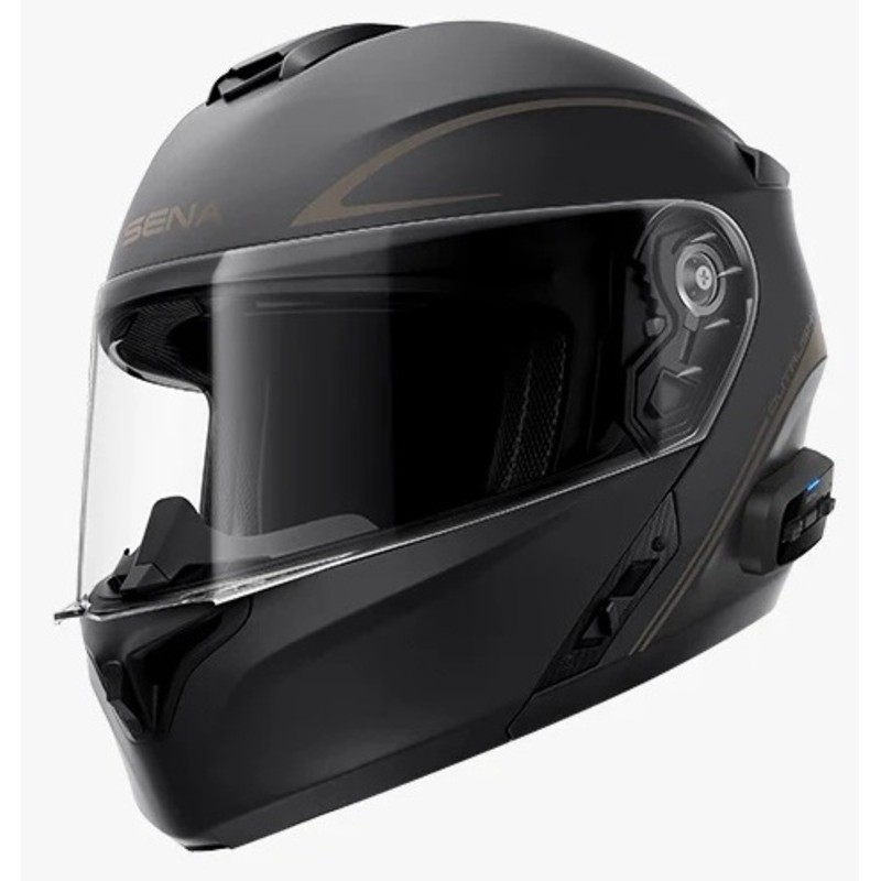 Casco modular Bluetooth SENA Outrush R con sistema de comunicación integrado - motoscamaralweb.com Casco modular Bluetooth SENA Outrush R con sistema de comunicación integrado - motoscamaralweb.com