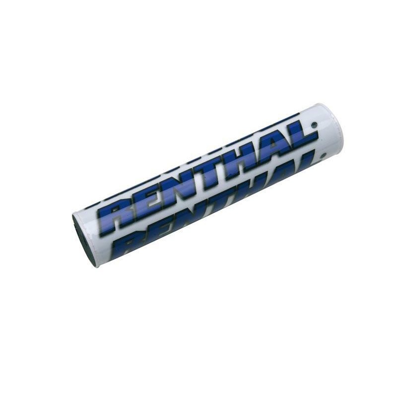 Protector/Morcilla barra superior de manillar Renthal blanco/azul P209 - motoscamaralweb.com Protector/Morcilla barra superior de manillar Renthal blanco/azul P209 - motoscamaralweb.com