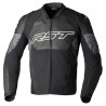 Chaqueta de cuero RST Pro Series Supersport-K CE hombre - Negro / Gris - motoscamaralweb.com