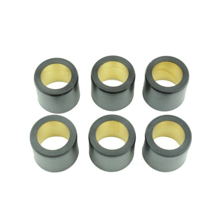 Rodillos de variador ATHENA 25x22.2mm 30gr - 6 piezas - motoscamaralweb.com